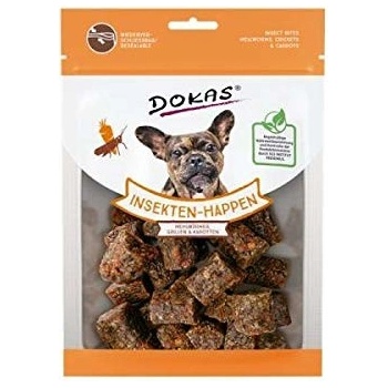 Dokas kocky s hmyzom a mrkvou 100 g