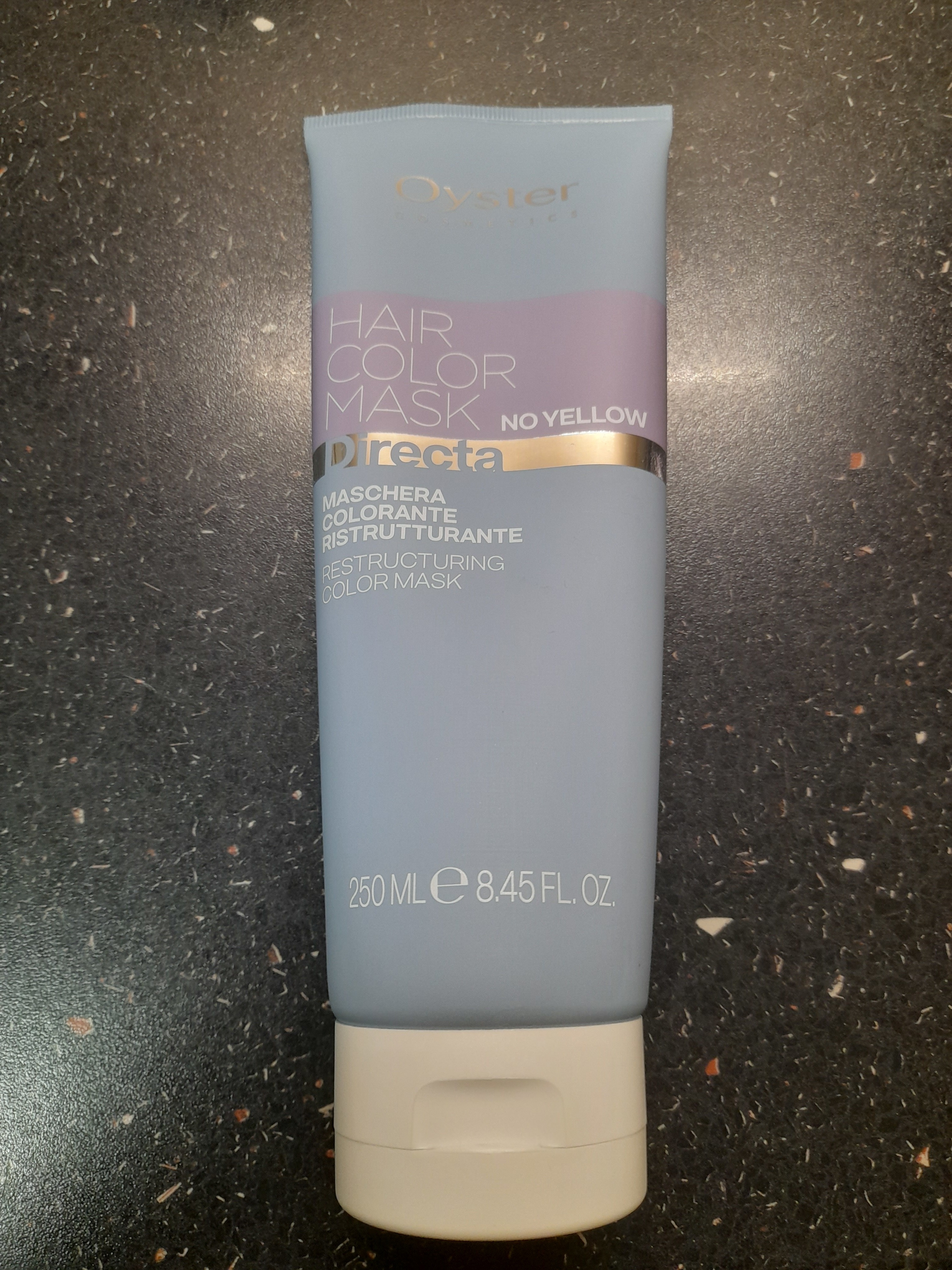 Masque Colorant Restructurant Oyster Directa No Yellow - 250 Ml - Soin Cheveux Décolorés