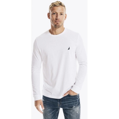 Nautica tričko s dlouhým rukávem CREWNECK
