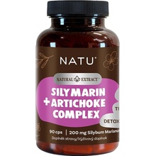 Natu Pestrec extrakt Silymarin 80% s artičokom 90 kapsúl