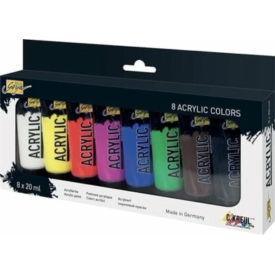 Kreul 84171 Комплект акрилни бои 8 x 20 ml (84171)