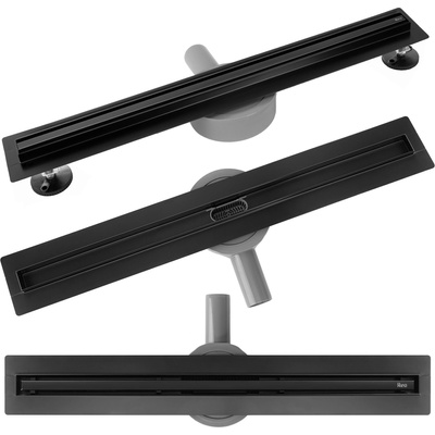 Rea Линеен сифон Rea Neox Slim pro black 90 (REA-G2711)