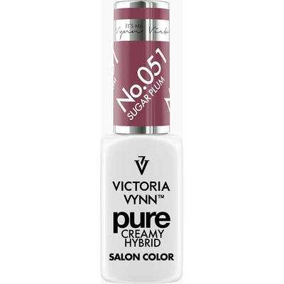 VICTORIA VYNN Hybridní gel lak PURE CREAMY HYBRID 051 Sugar Plum 8 ml