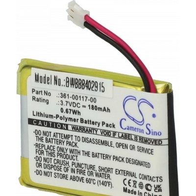 VHBW Batéria pre Garmin Approach S10 / S20 / X40, 180 mAh - neoriginálne