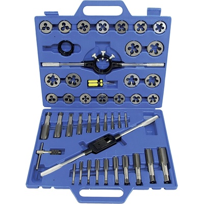 Condor 100-03398 závitníky a očka sada 1/4" - 1", sada 45 dílů, wolfram