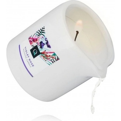 ExotiQ Massage Candle Violet Rose 200g