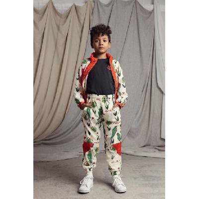 Mini Rodini Детски спортен панталон Mini Rodini Parrots (2463010000)
