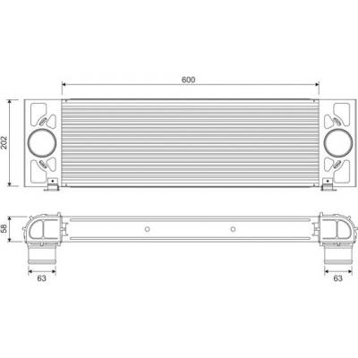 Chladič turba VALEO 818376