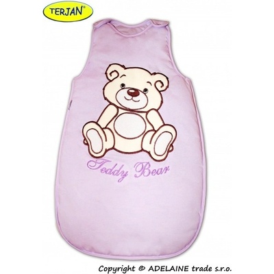 Baby Nellys Spací vak Medvedík TEDDY lila