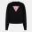 GUESS Блуза Guess Women's Triangle Icon Sweatshirt - Jet Black