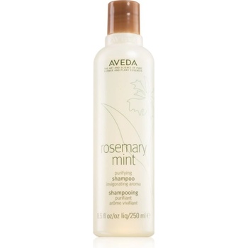 Aveda Rosemary Mint Purifying Shampoo дълбоко почистващ шампоан за блясък 250ml