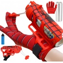Rukavice Spiderman s vystřelovačem sítě nebo vody 2v1