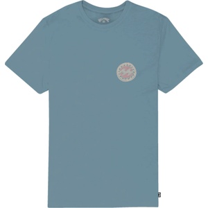 Billabong Детска тениска Billabong Kid's Crayon Wave S/S T-shirt - Washed Blue - размер 164 (EU) (704-3777-0314)