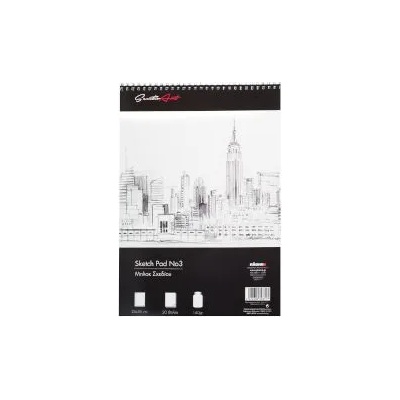 Sentio Пад листа за графика 25х35см 20 листа 140 грама