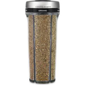 Cole & mason Кутия за подправки SAUNDERTON HERB 19 cm, с билки, прозрачен, акрил, Cole & Mason (CMH122114)