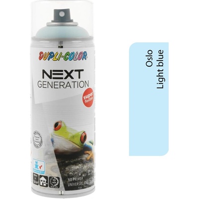 Dupli Color Next Oslo svetlo modrá polomatná farba v spreji 400 ml