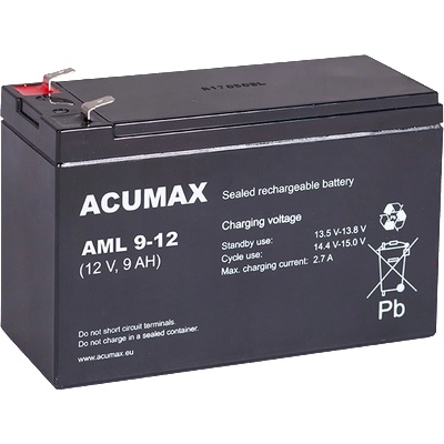 ACUMAX АКУМУЛАТОР alarmtec 12v/9ah (b1791021)