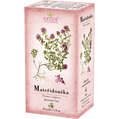 Grešík Mateřídouška 20 x 1,5 g