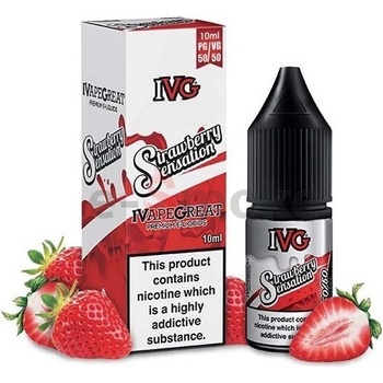 IVG Salt Strawberry Sensation 10 ml 10 mg