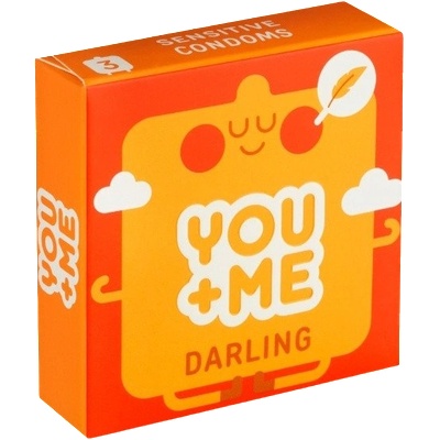 You&me DARLING - Ультратонкие презервативы (3 шт. )