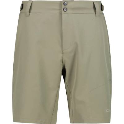 CMP Мъжки шорти за колоездене CMP Free Bike Bermuda With Inner Mesh Underwear w/ Pad Cycling bottoms - Sage - размер 58 (EU) (055-3519-0317)