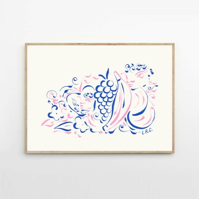 Moikka Plagát Cosmic Harvest by Lucrecia Rey Caro A4 (21x27)