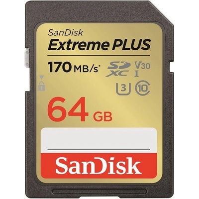 SanDisk SDXC 64GB Extreme Plus SDSDXW2-064G-GNCIN