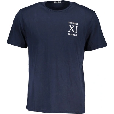Bikkembergs Мъжка тениска с къс ръкав bikkembergs, Цвят Синьо (bkk1mts05_blnavy)