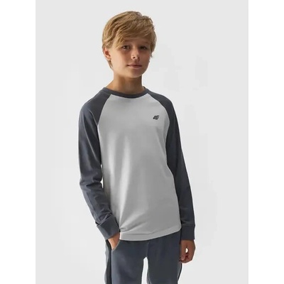 4F JUNIOR Longsleeve M293 šedý