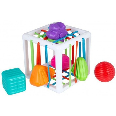 Playgro Mriežkovaná vkladačka s tvarmi