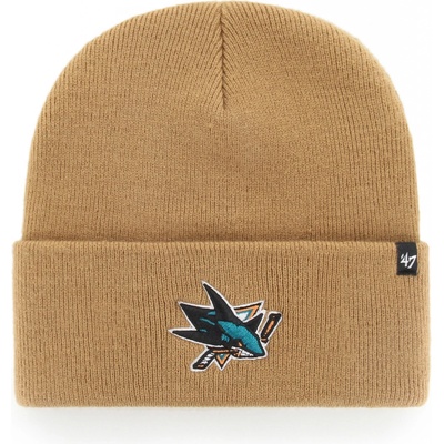 47 NHL SAN JOSE SHARKS HAYMAKER '47Cuff Knit BLK Zimní čepice béžová