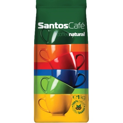 Балкам Груп ООД Кафе на зърна Santos Natural, 1кг