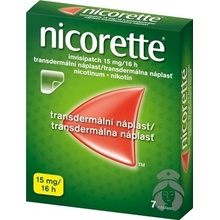 NICORETTE Invisipatch 15 mg/16 h transdermálna náplasť 7 ks