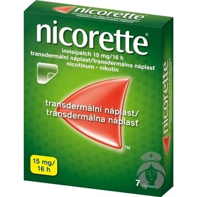 NICORETTE Invisipatch 15 mg/16 h transdermálna náplasť 7 ks