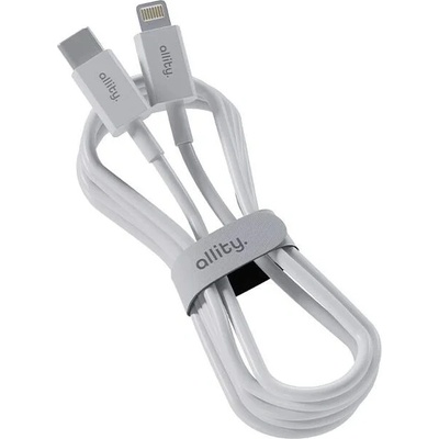 Allity AUC-03 USB-C/Lightning 1m bílý