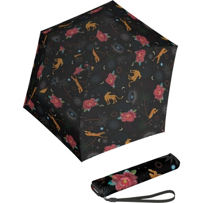 Knirps US.050 ultra light slim manual Guardian ľahký skladací plochý dáždnik black