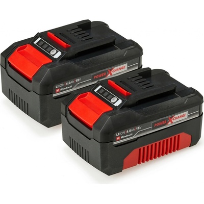 Einhell Power X-Change Twinpack 18V, 2 x 4Ah 4511489