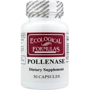 Ecological Formulas Pollenase, 50 капсули, Ecological Formulas (13131 (POLL) EF)