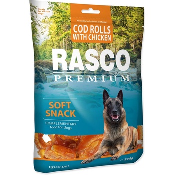 Rasco Premium Soft Snack Cod Rolls с пиле 230 г