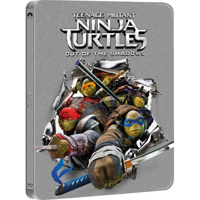 Želvy Ninja 2 2D+3D BD Steelbook