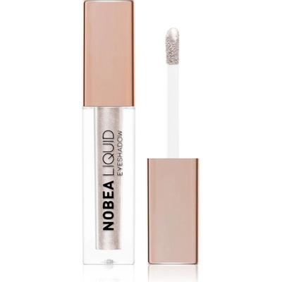 NOBEA Metal Liquid Eyeshadow tekuté očné tiene Moonstone E03 4 ml