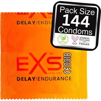 EXS Condoms Delay - буферирани презервативи (144 бр. )