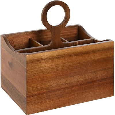 Item international Органайзер за прибори от акация, 21х14, 5х22см (1372)