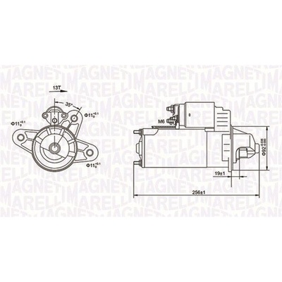 Startér MAGNETI MARELLI 063720977010