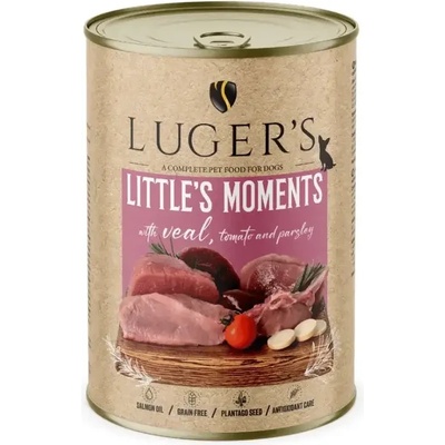 Luger’s Superfood Luger`s Dog за дребни породи кучета с телешко и домати 400гр