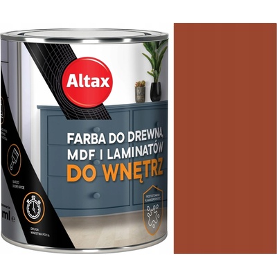 Altax akrylová Barva na dřevo 0,75 l HNĚDÁ polomatná
