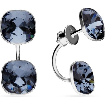 Spark Swarovski Elements tvaru čtverce Netta KF447010DB Denim Blue