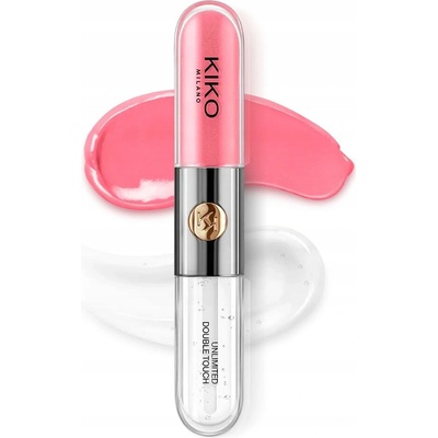KIKO Milano Unlimited Double Touch dlouhotrvající tekutá rtěnka 111 Satin Pink Camellia 6 ml