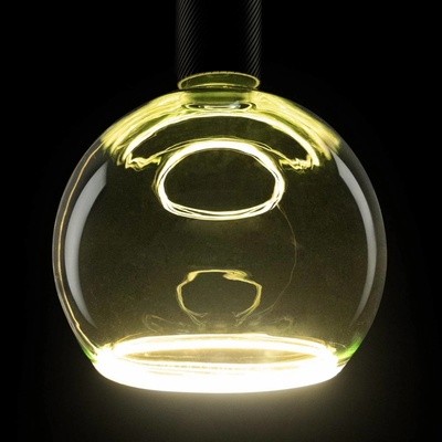 Segula LED žiarovka plávajúca E27 zelená G200 6W 922 dim 55562
