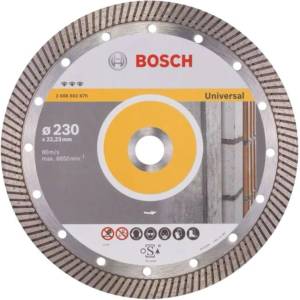 Bosch - Диамантен режещ диск за строителни материали 230x22, 23 мм 2608602675 (2608602675)